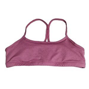 Johnny Was Calme Cranberry Cross Back Bra M